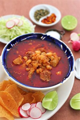  Zacatecano Pozole - En Ljus Röd Röra Med Fyrverkerier av Smaker!